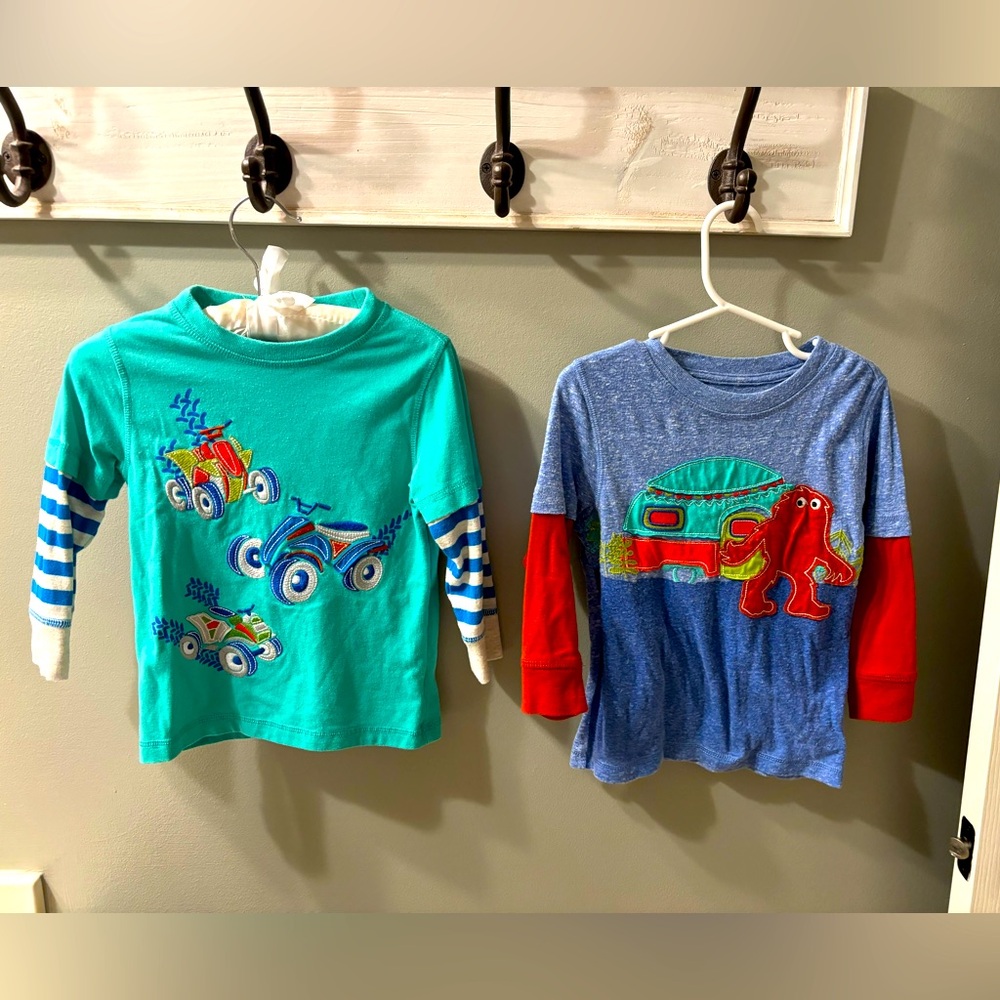 J khaki 2 pack long sleeve shirts.